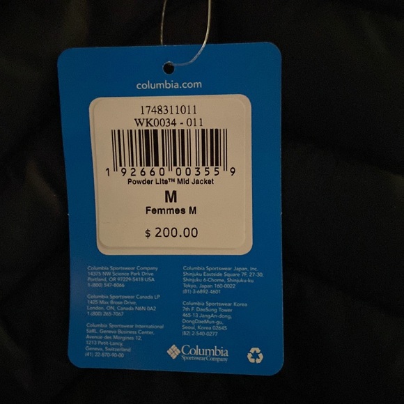 Women’s Columbia Powder Lite Mid Jacket.  2. Available   140.00. Each - Picture 3 of 3